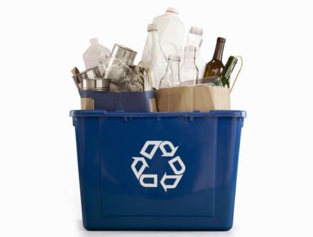 Sorted recyclables